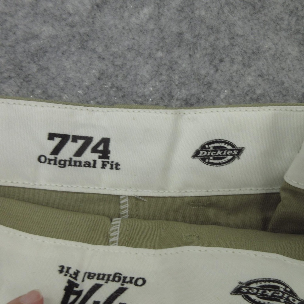 Dickies 774 Work Pants Womens 24 Regular Straight Leg Low Rise Stain Release New - Picture 9 of 12